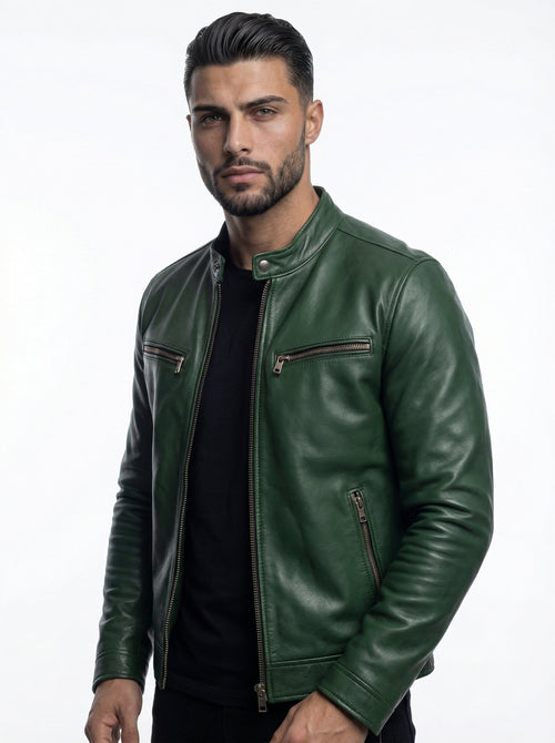 STEV | CHAQUETA DE CUERO VINTAGE
