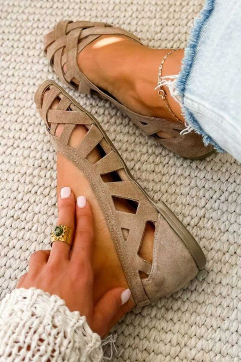 Quennie - Sandalias Tejidas de Verano