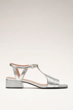 Faye - Sandalias de Verano Plateadas