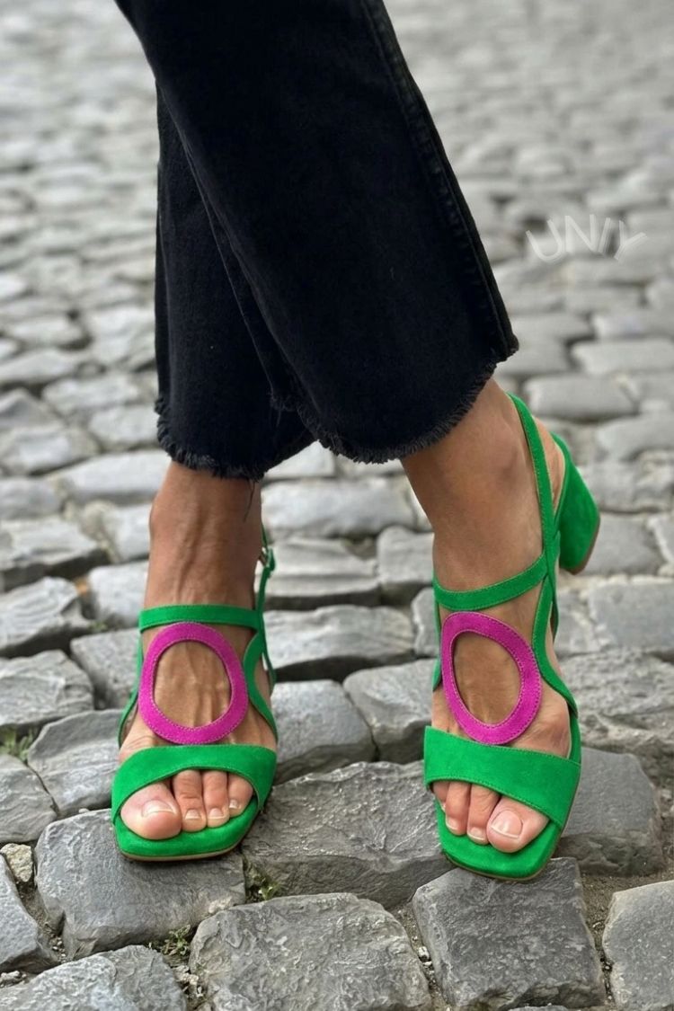 Lyka - Sandalias Vibrantes de Verano
