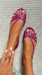 Sandra - Sandalias Doradas Elegancia de Verano