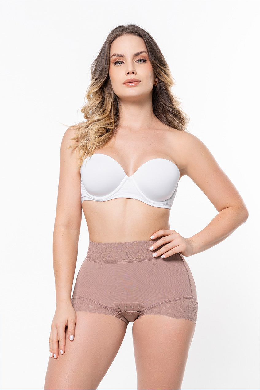 Faja Cachetera Colombiana Moldeadora — Levanta Glúteos y Reduce Cintura