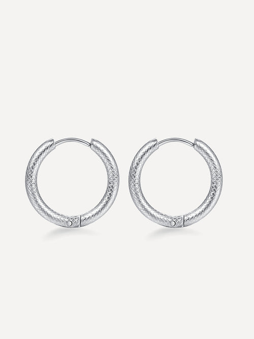 Aretes de Piel de Serpiente