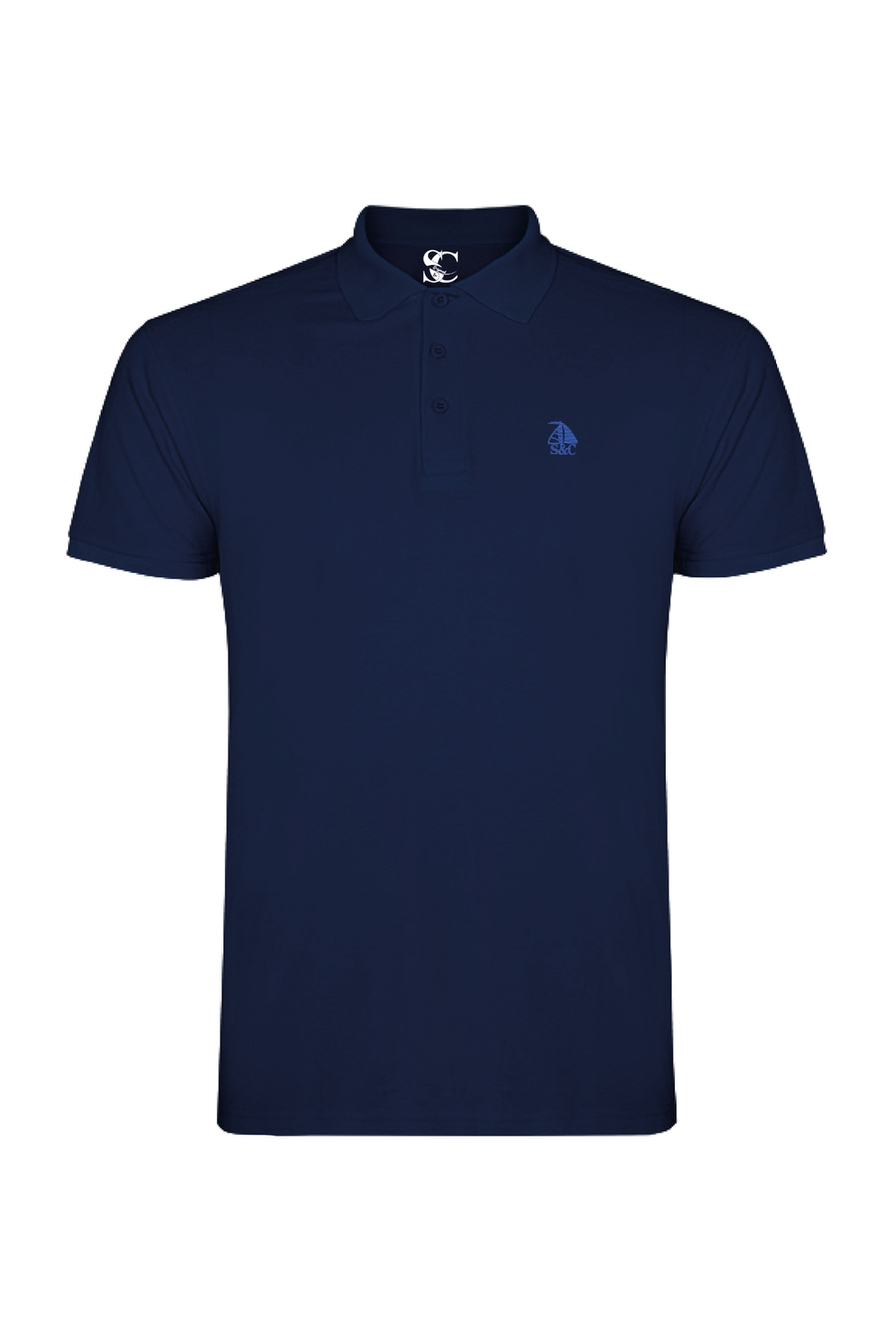 Polo manga corta Azul Marino modelo "Garroc"