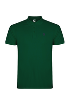 Polo manga corta Verde Botella modelo "Garroc"
