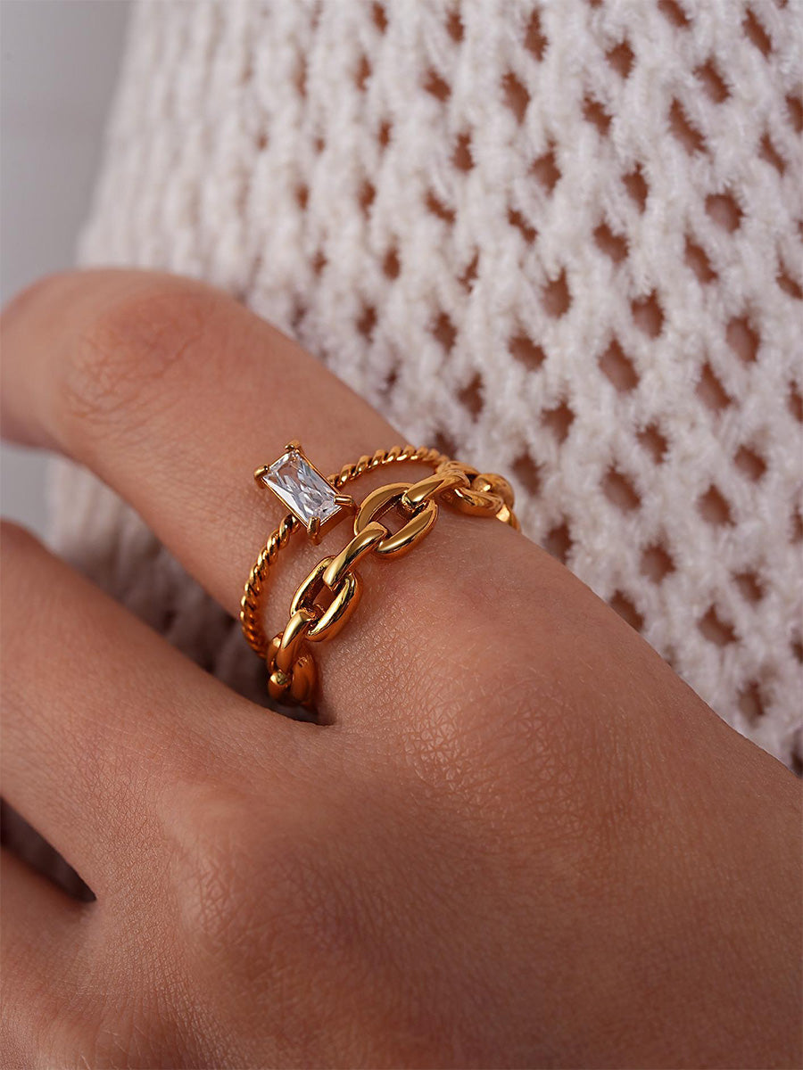 Anillo Torsión Preciosa