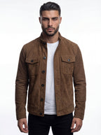 CASTI | CHAQUETA DE ANTE ENTRETIEMPO