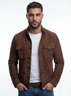 CASTI | CHAQUETA DE ANTE ENTRETIEMPO