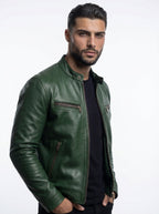 STEV | CHAQUETA DE CUERO VINTAGE