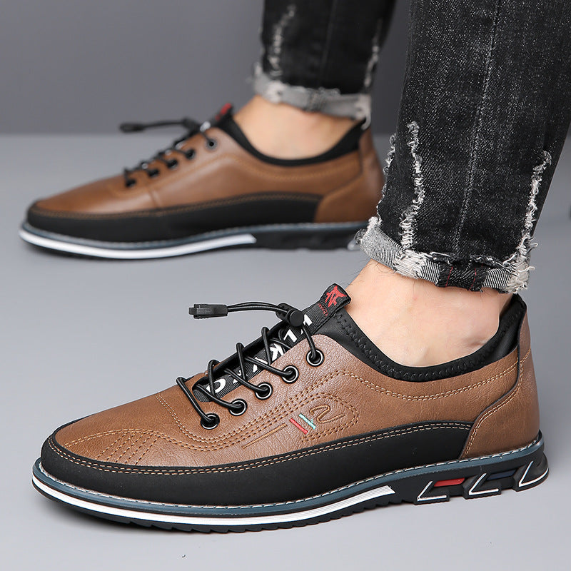 Zapatos casuales de cuero