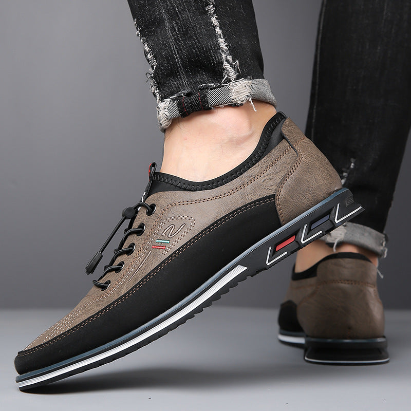Zapatos casuales de cuero