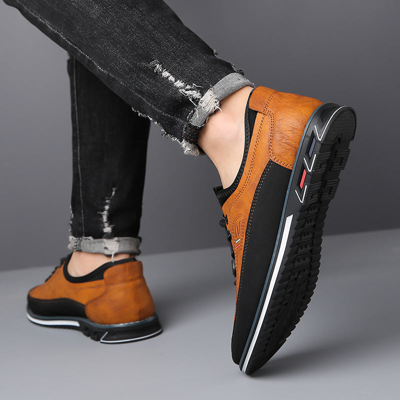 Zapatos casuales de cuero