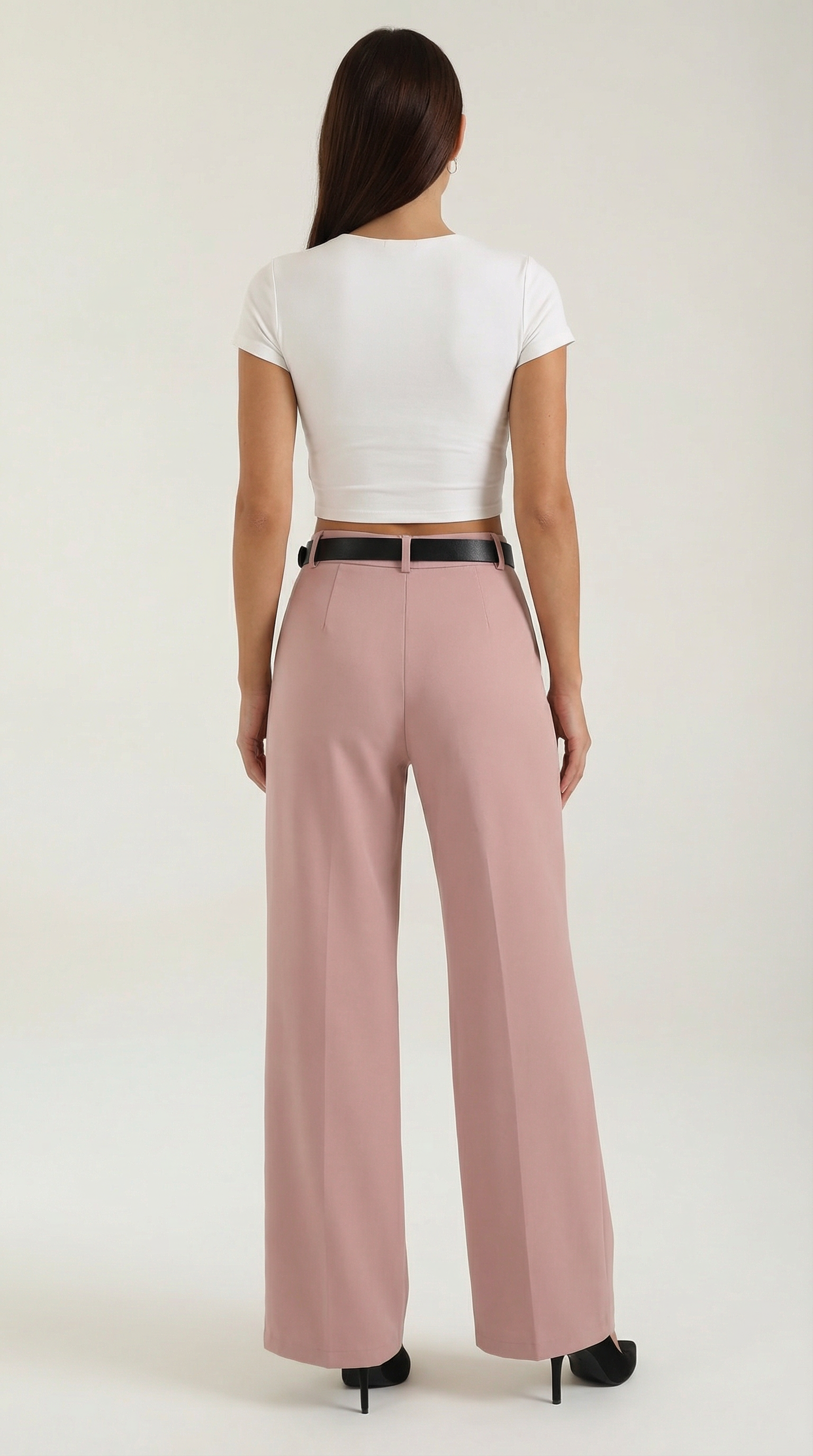 Bertha Pantalones Amplios de Tela