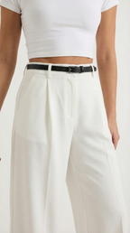 Bertha Pantalones Amplios de Tela