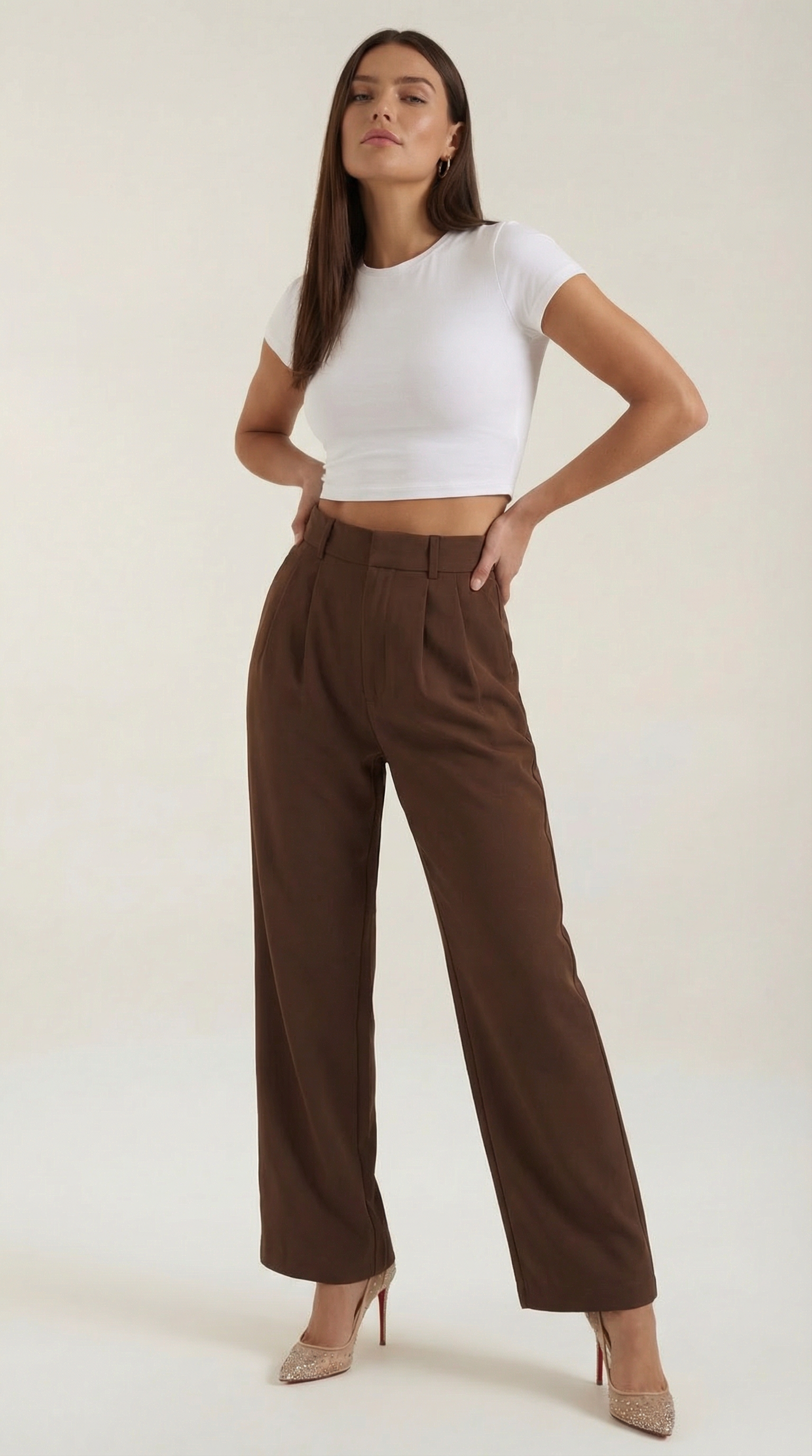 Pantalones Emma de Pierna Ancha