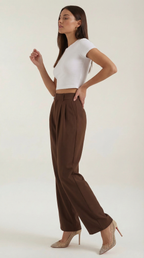 Pantalones Emma de Pierna Ancha