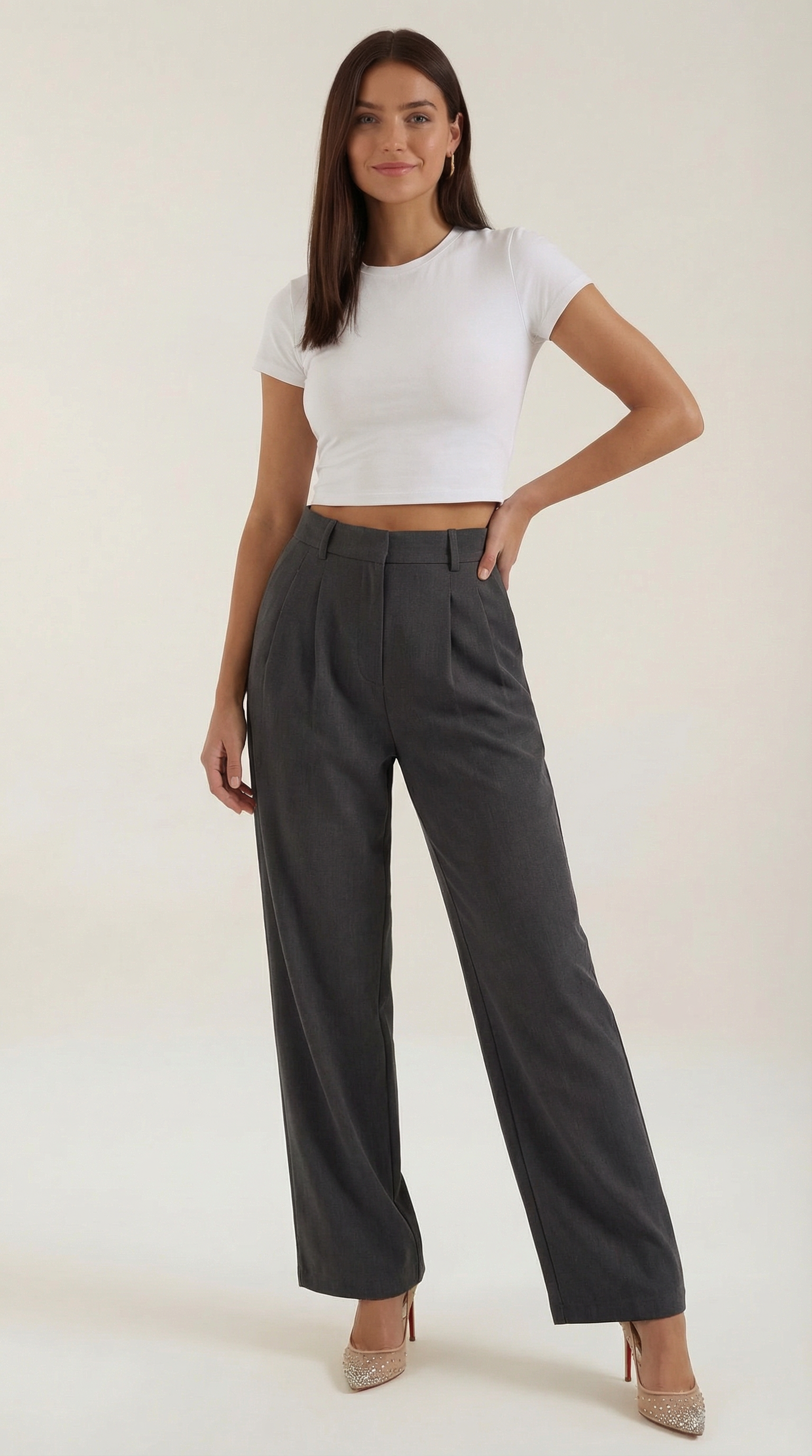 Pantalones Emma de Pierna Ancha