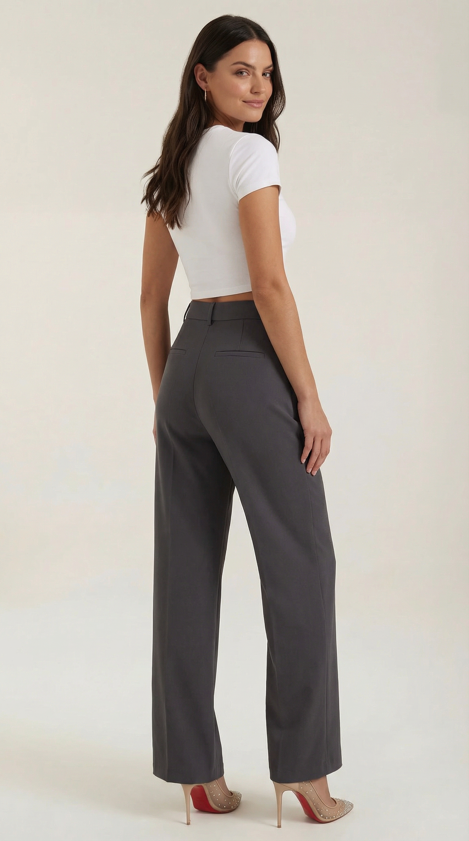 Pantalones Emma de Pierna Ancha
