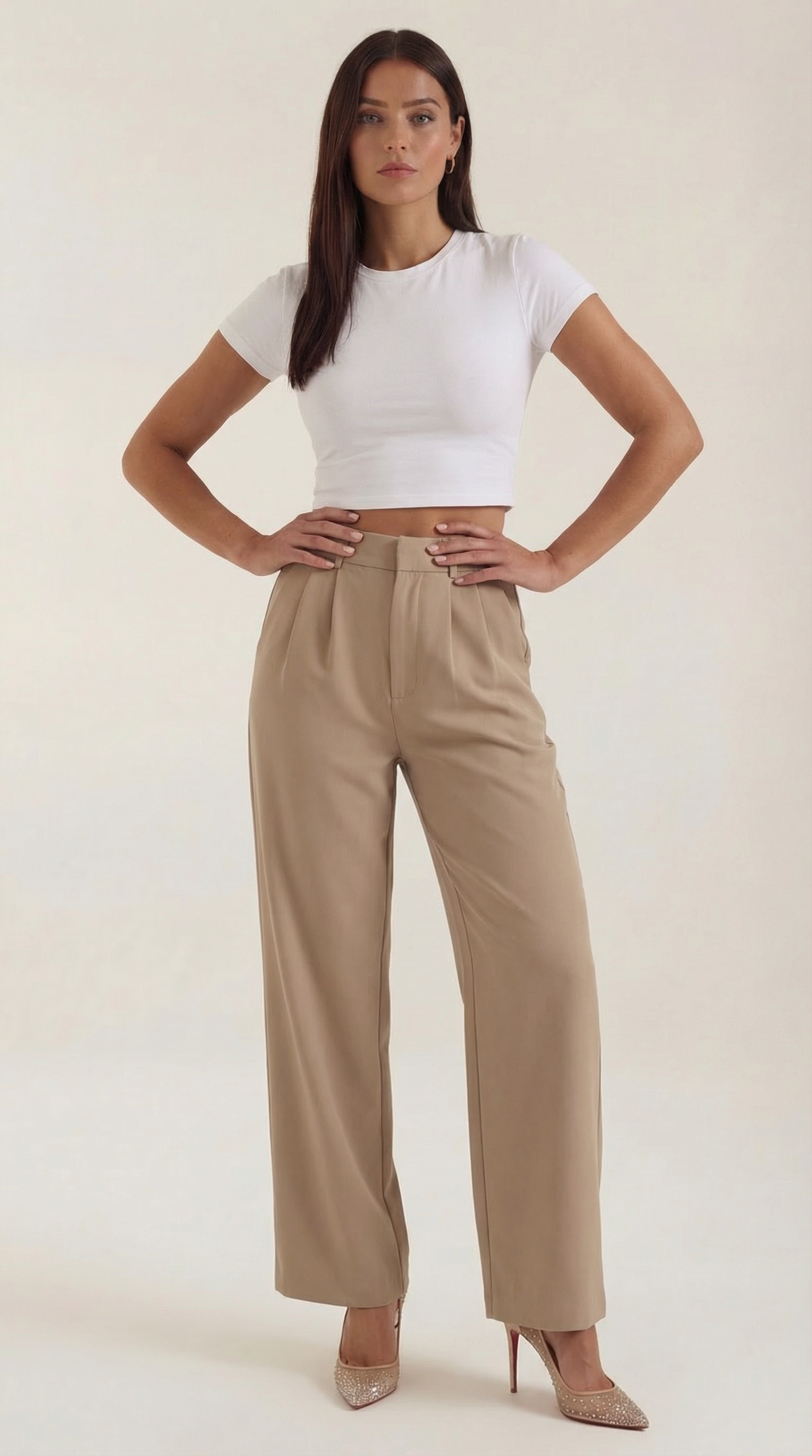 Pantalones Emma de Pierna Ancha