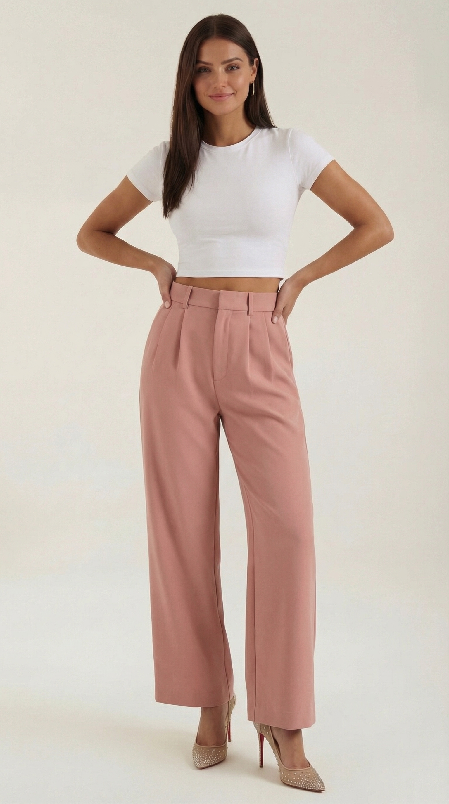 Pantalones Emma de Pierna Ancha