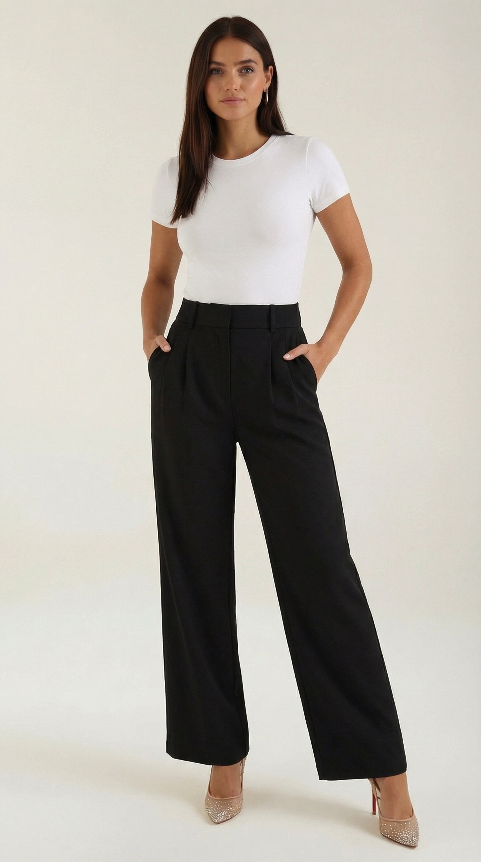 Pantalones Emma de Pierna Ancha