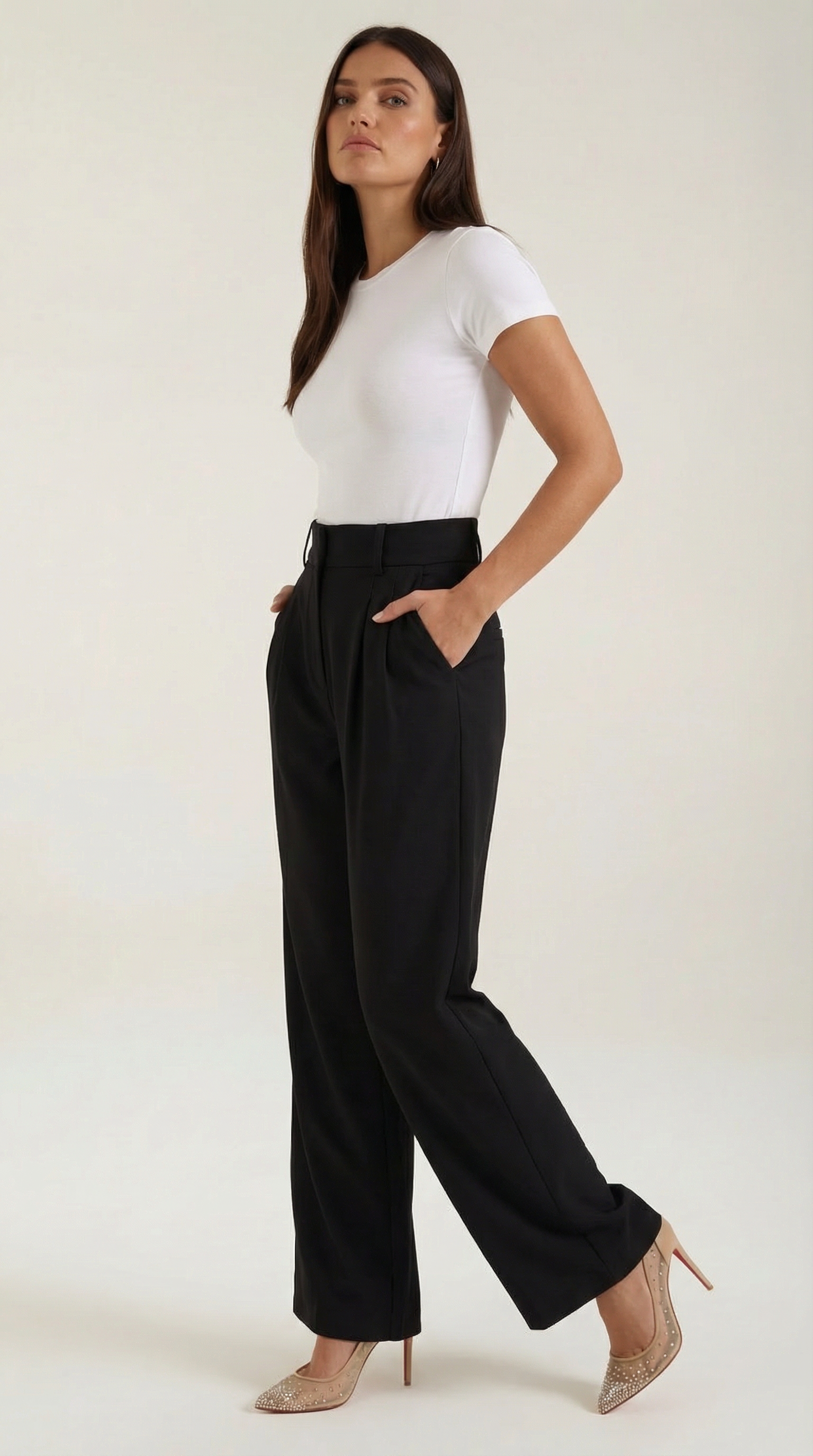 Pantalones Emma de Pierna Ancha