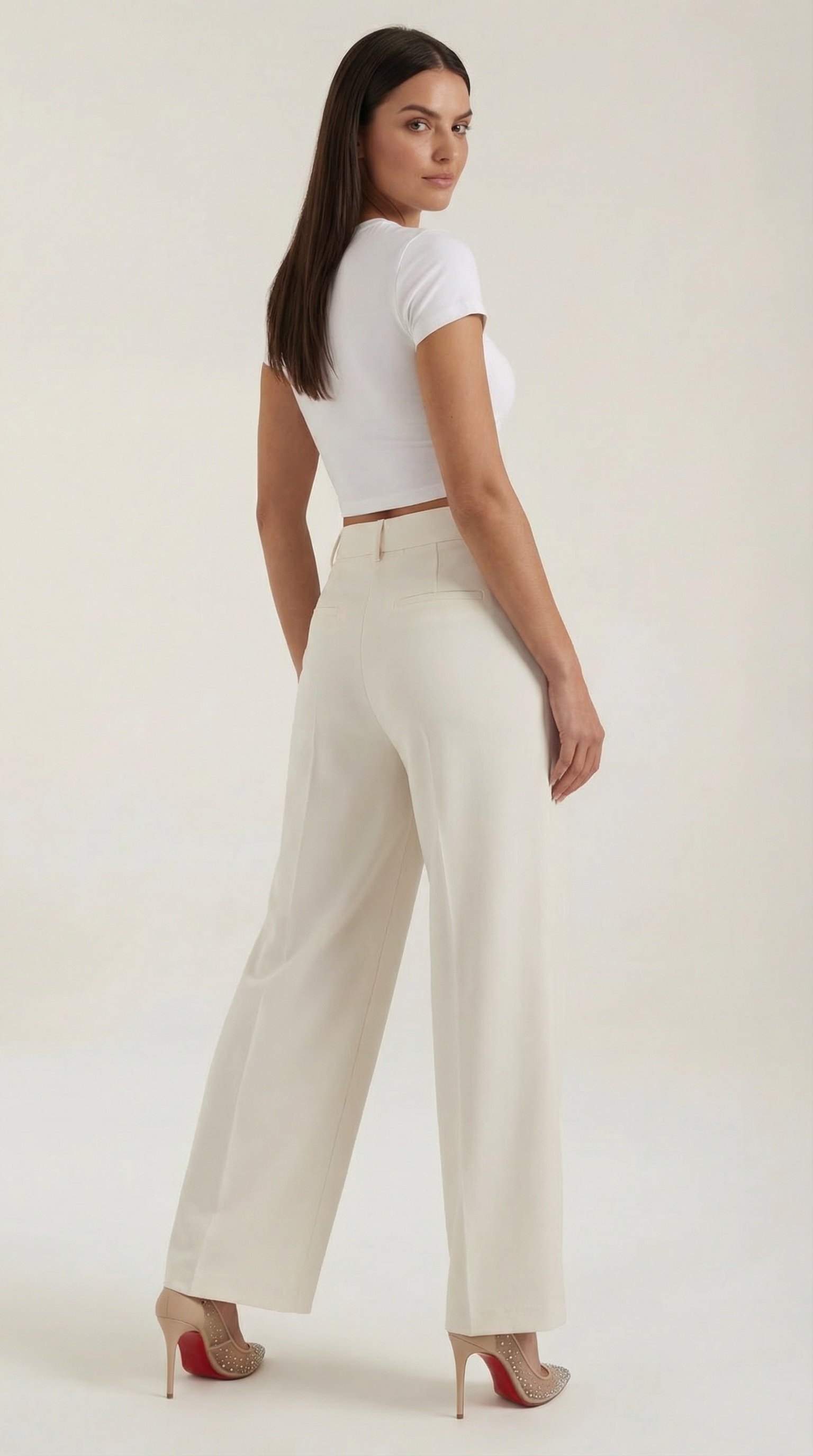 Pantalones Emma de Pierna Ancha