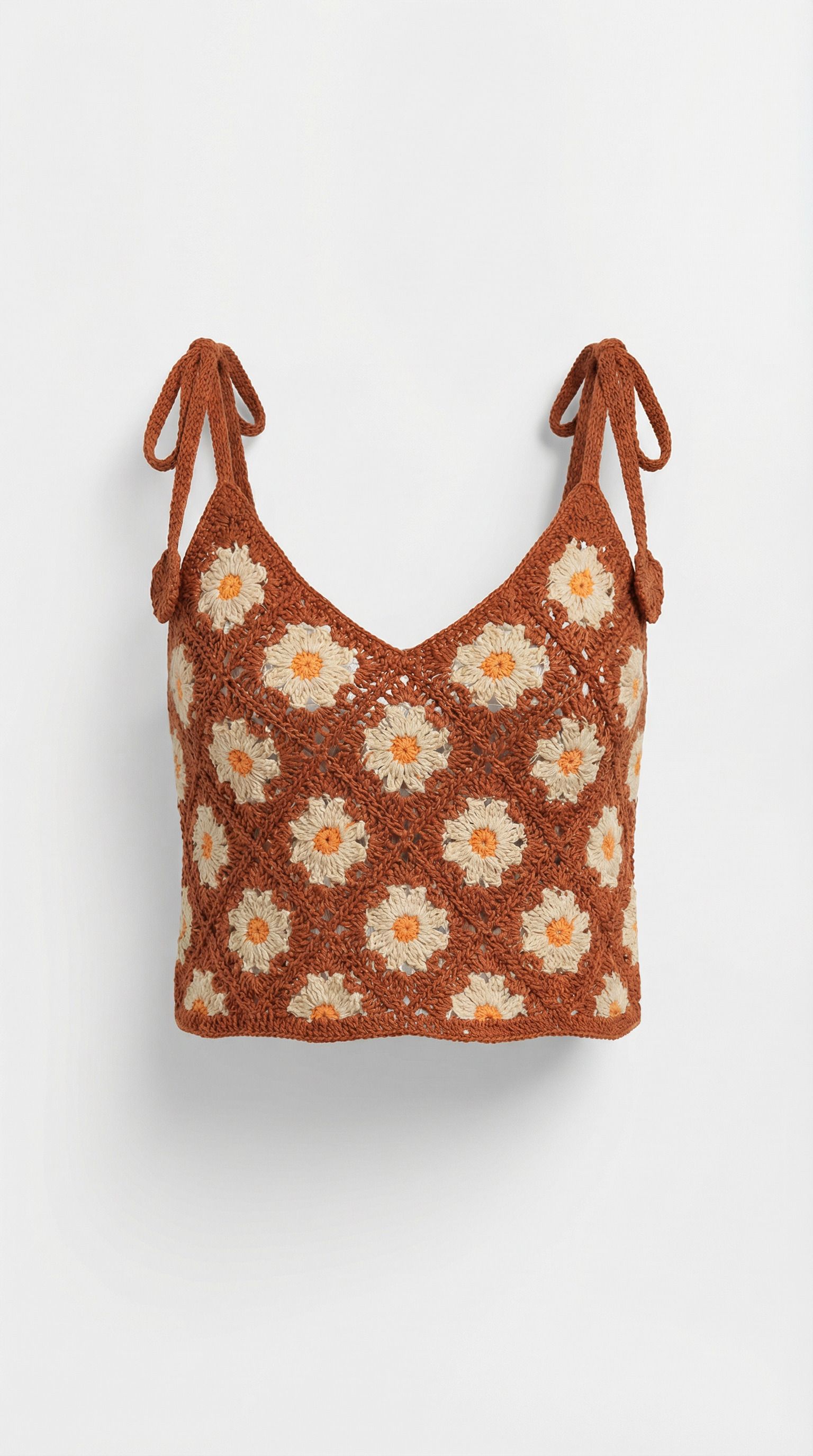 Blusa de Tirantes de Ganchillo Gretchen