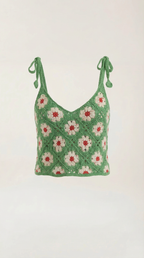 Blusa de Tirantes de Ganchillo Gretchen