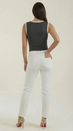 Top Hilary con escote en forma de cuadrado