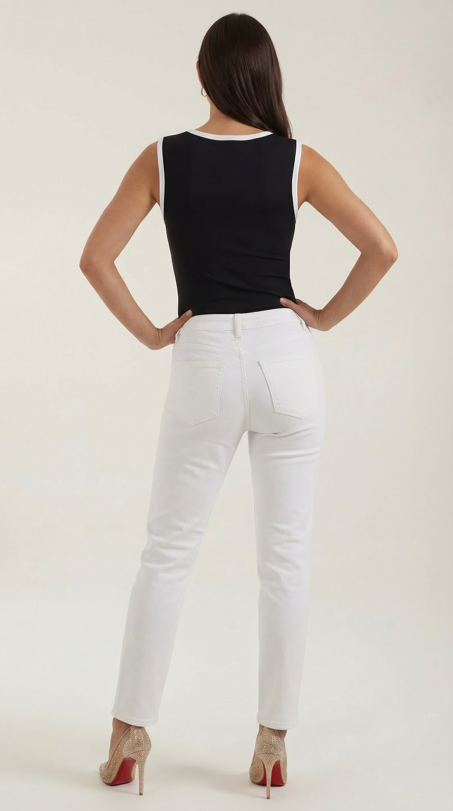 Top Hilary con escote en forma de cuadrado
