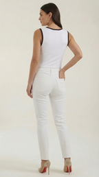 Top Hilary con escote en forma de cuadrado