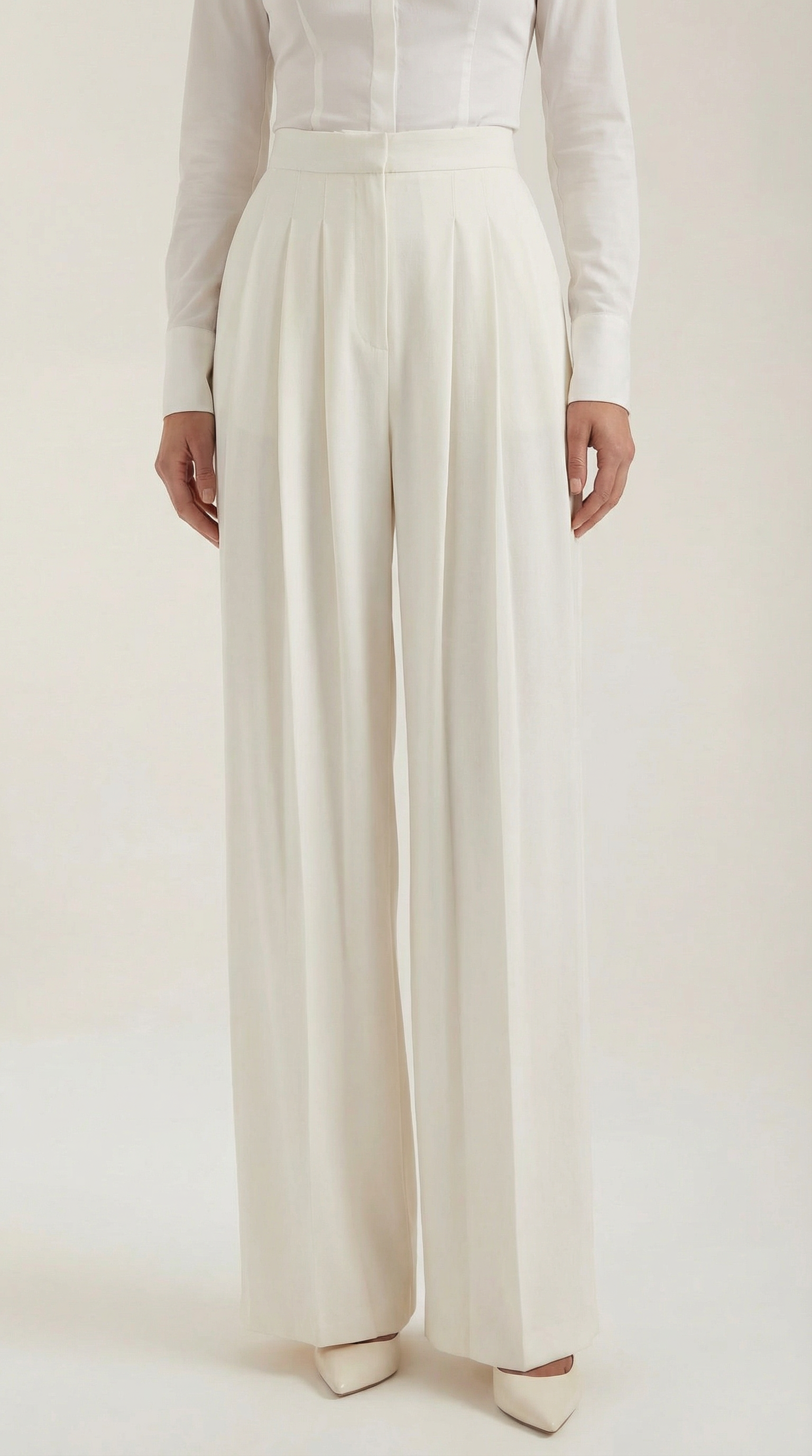 Iris Plisado Pantalones