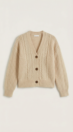 Suéter Oversize 'Janet' con Diseño de Trenzas