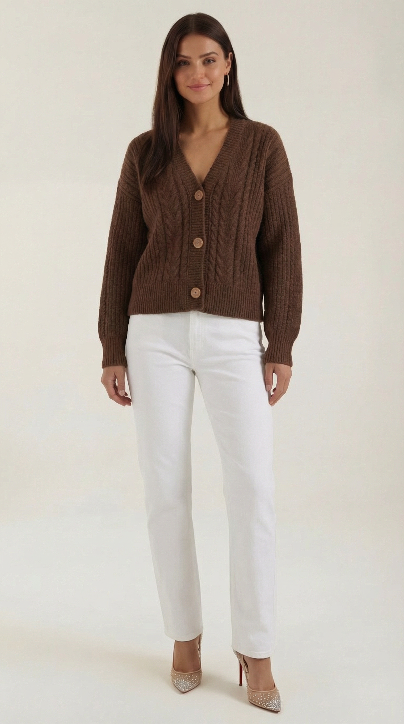 Suéter Oversize 'Janet' con Diseño de Trenzas