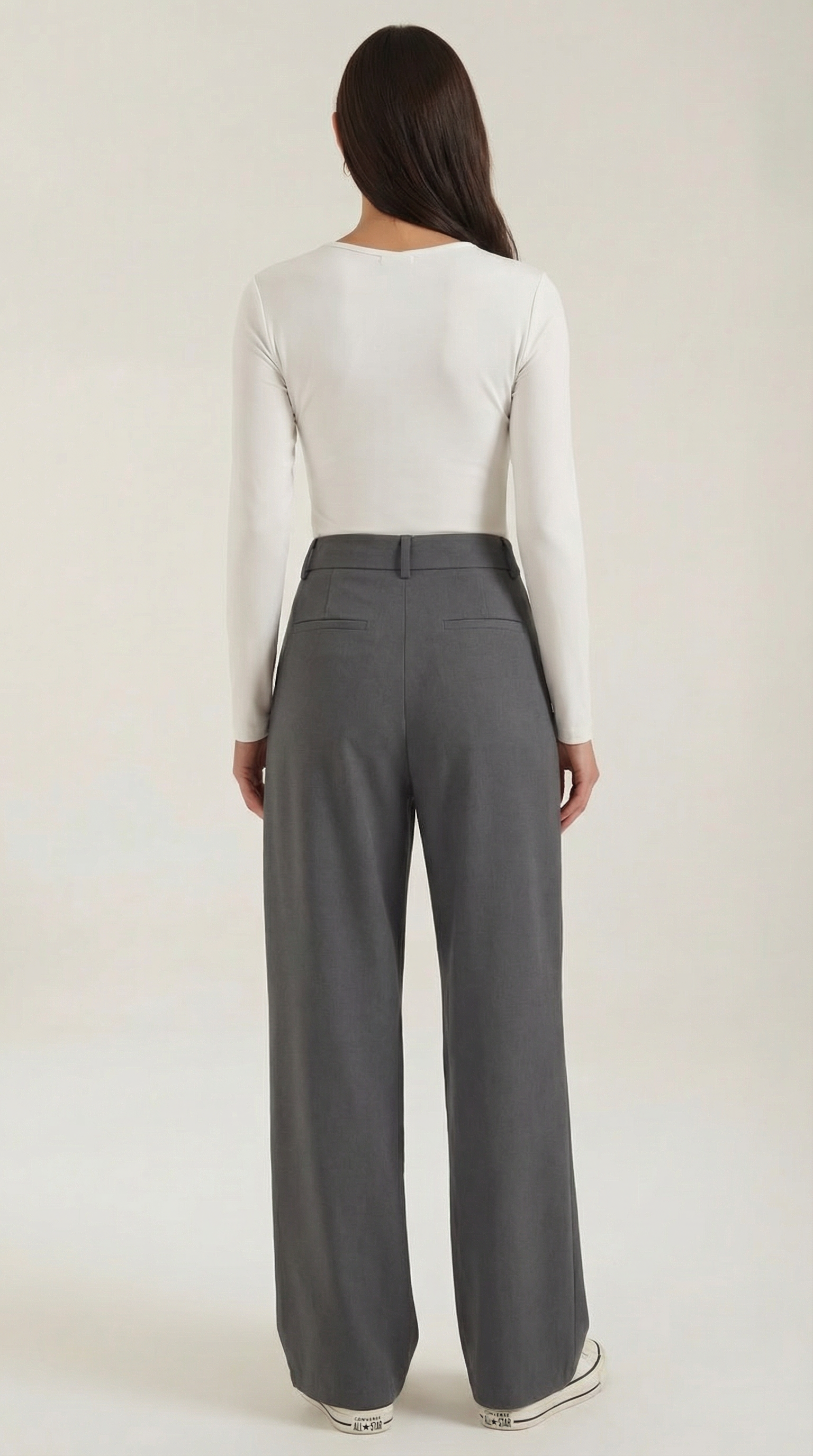 Pantalones de Mezclilla Asimétricos