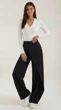 Pantalones de Mezclilla Asimétricos