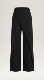 Pantalones de Mezclilla Asimétricos