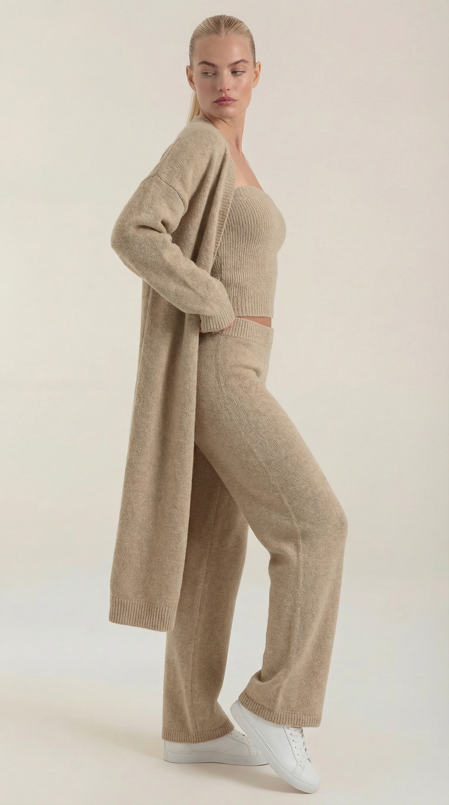 Conjunto de Ropa de Casa Jeanne Strick
