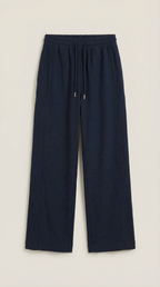 Jeans anchos Kendra con cordón