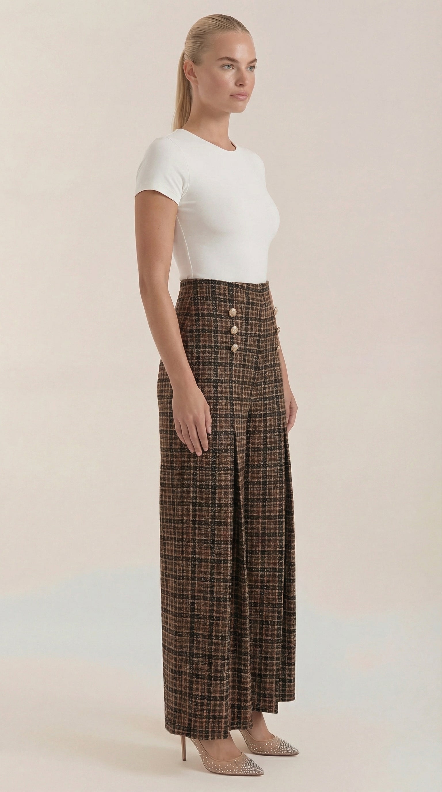 Pantalones de cuadros Naomi
