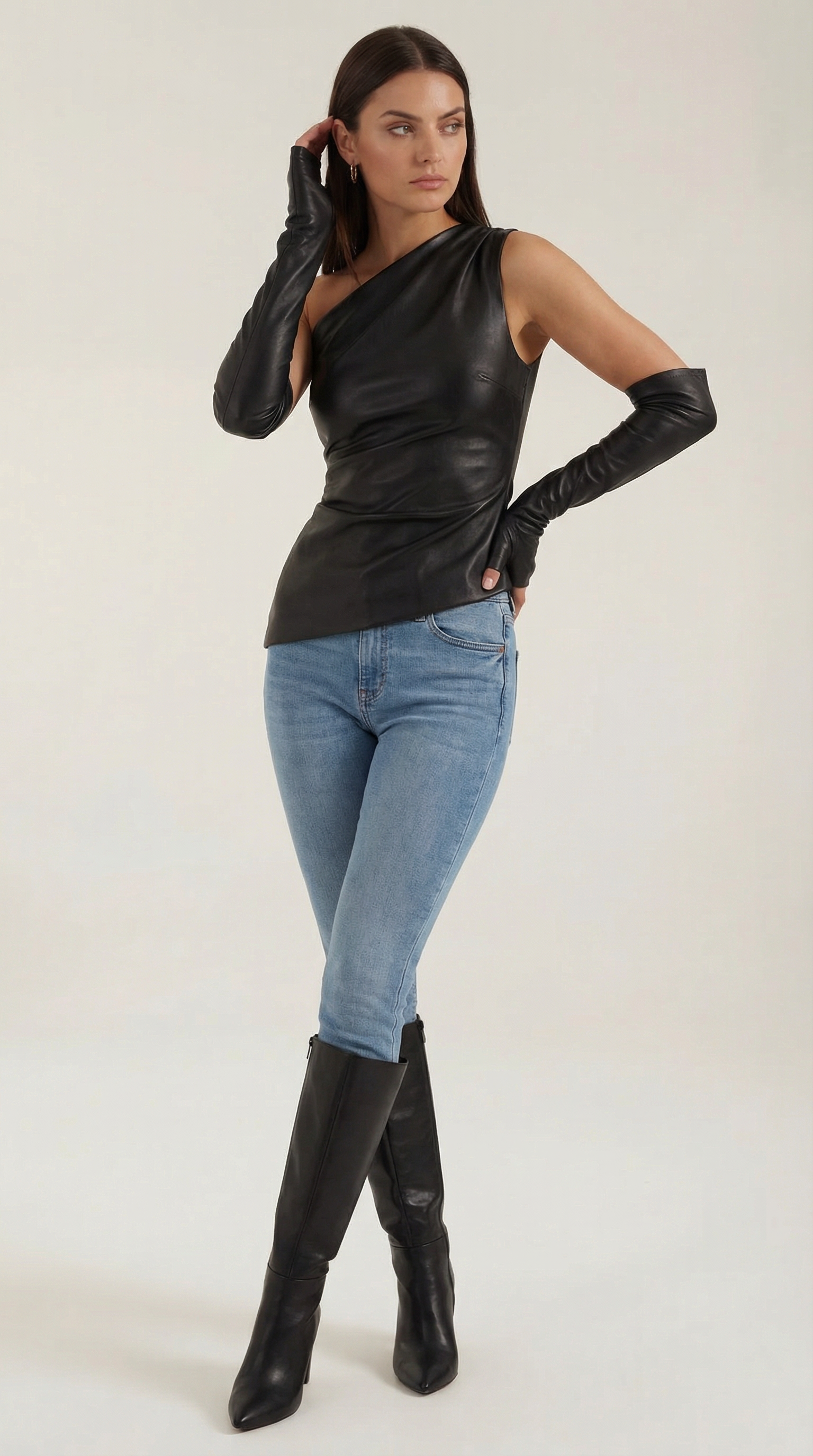 Top Ulyssa de Hombros Descubiertos