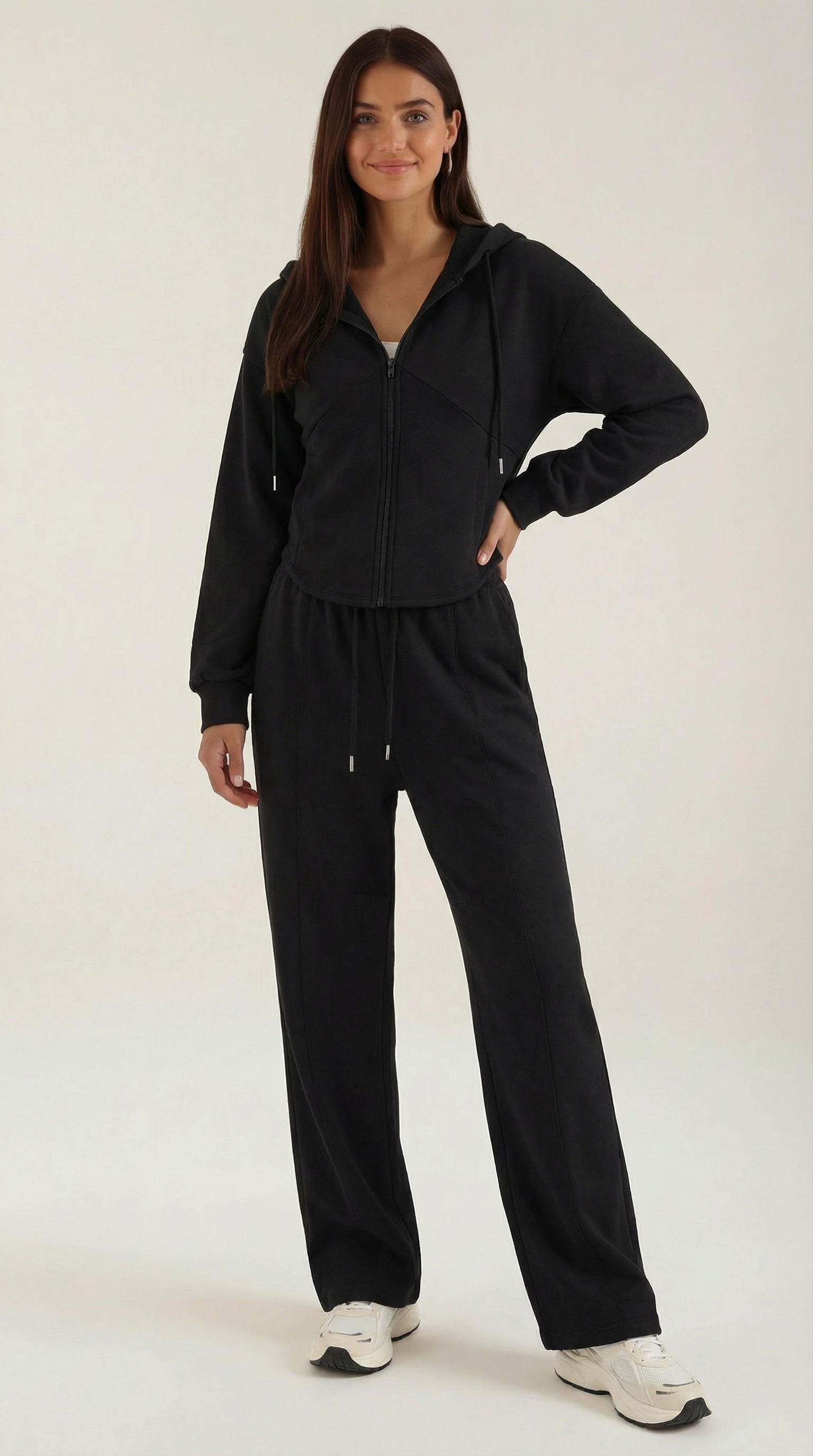Conjunto de Sudadera Yolanda con Pantalones Amplios