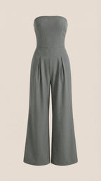 Mono Eliza Sin Tirantes con Pierna Amplia
