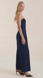 Mono Eliza Sin Tirantes con Pierna Amplia