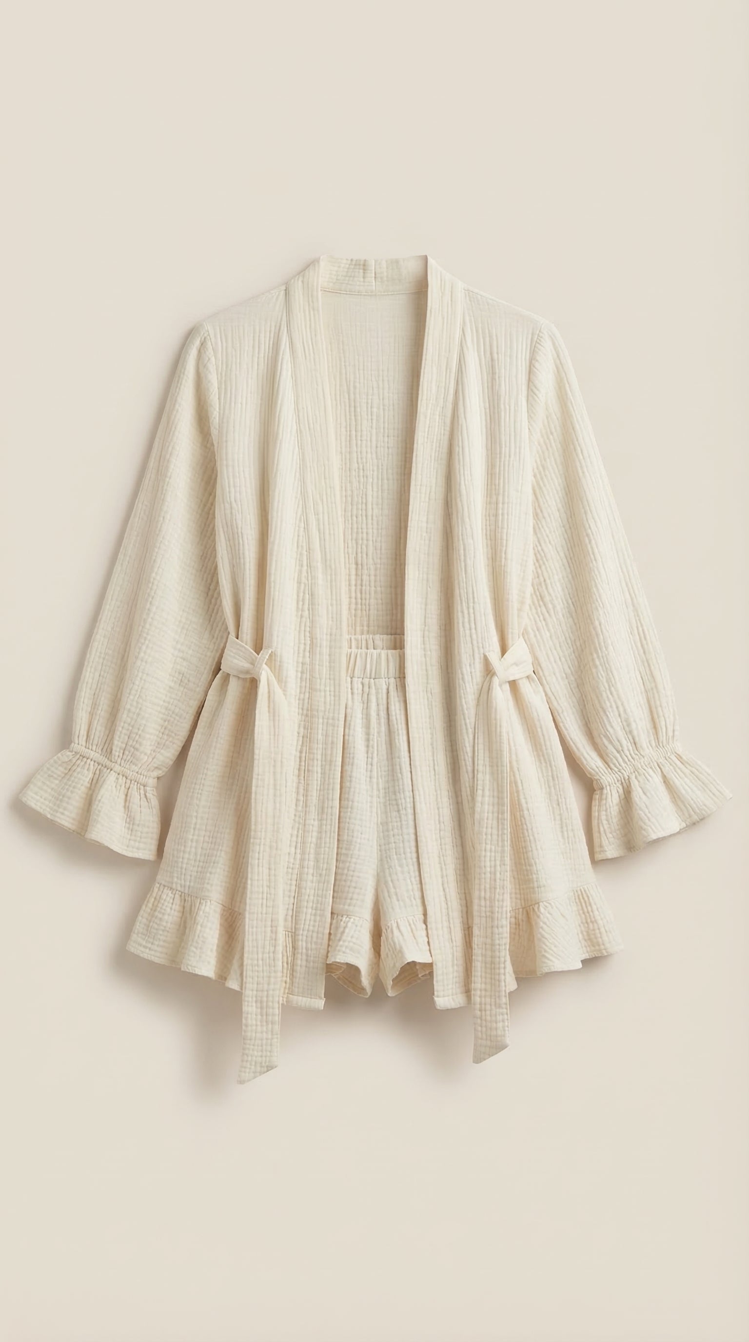 Conjunto de vestido mini cruzado Rebekah